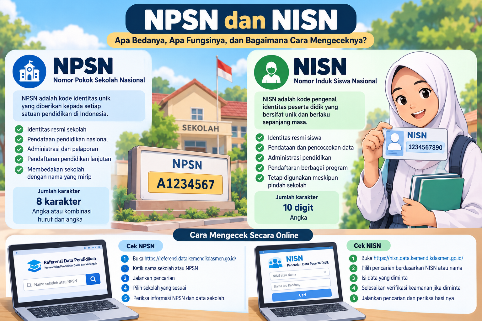 NPSN dan NISN: Apa Bedanya, Apa Fungsinya, dan Bagaimana Cara Mengeceknya?