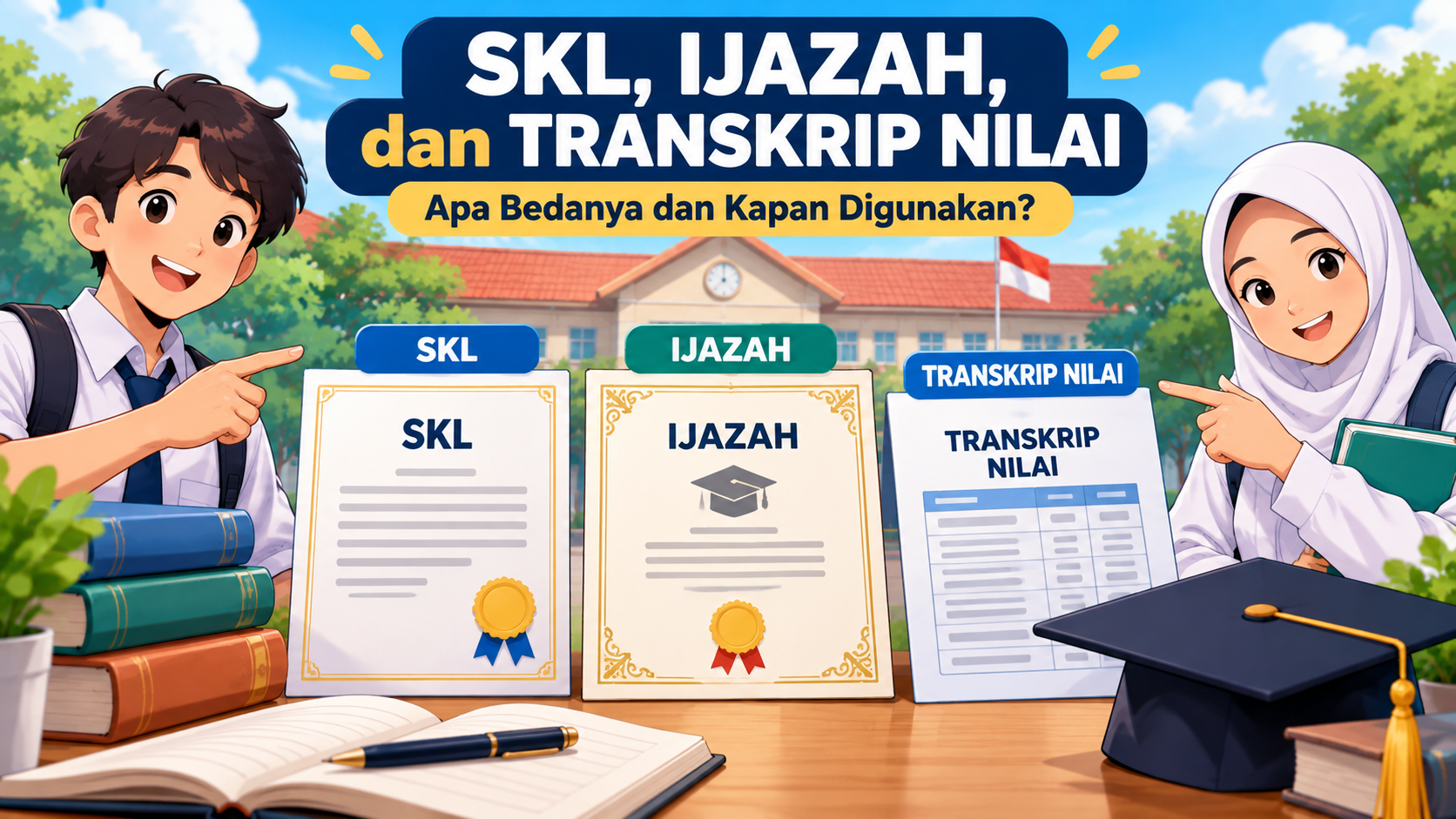 Perbedaan SKL, Ijazah, dan Transkrip Nilai: Fungsi dan Kegunaannya