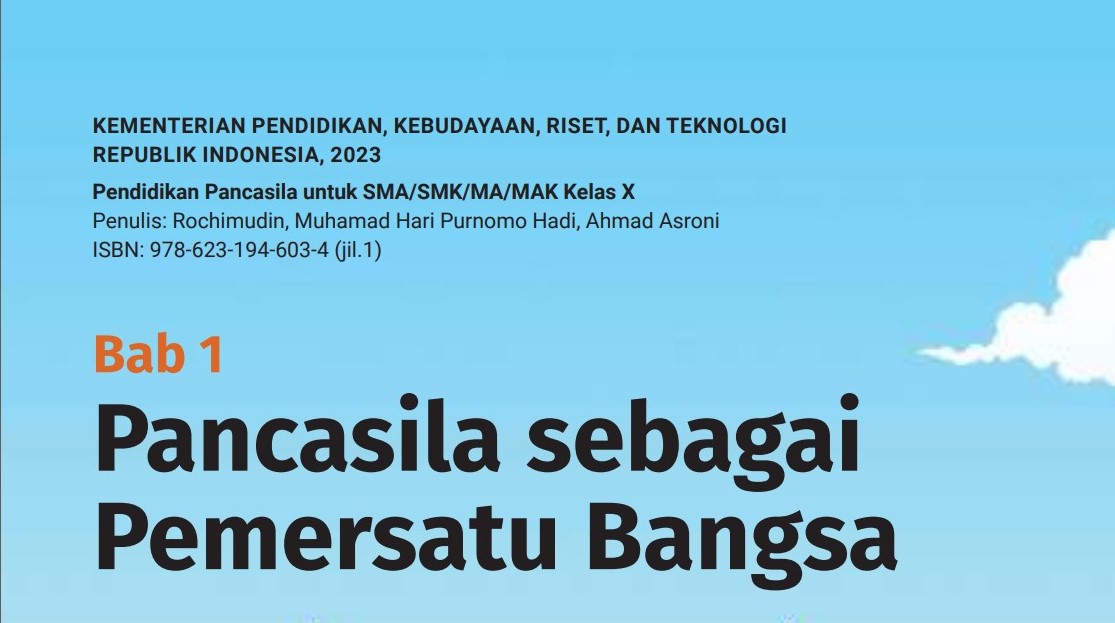 Rangkuman Materi Bab 1 PKN Kelas X Kurikulum Merdeka, Lengkap dan Mudah Dipahami