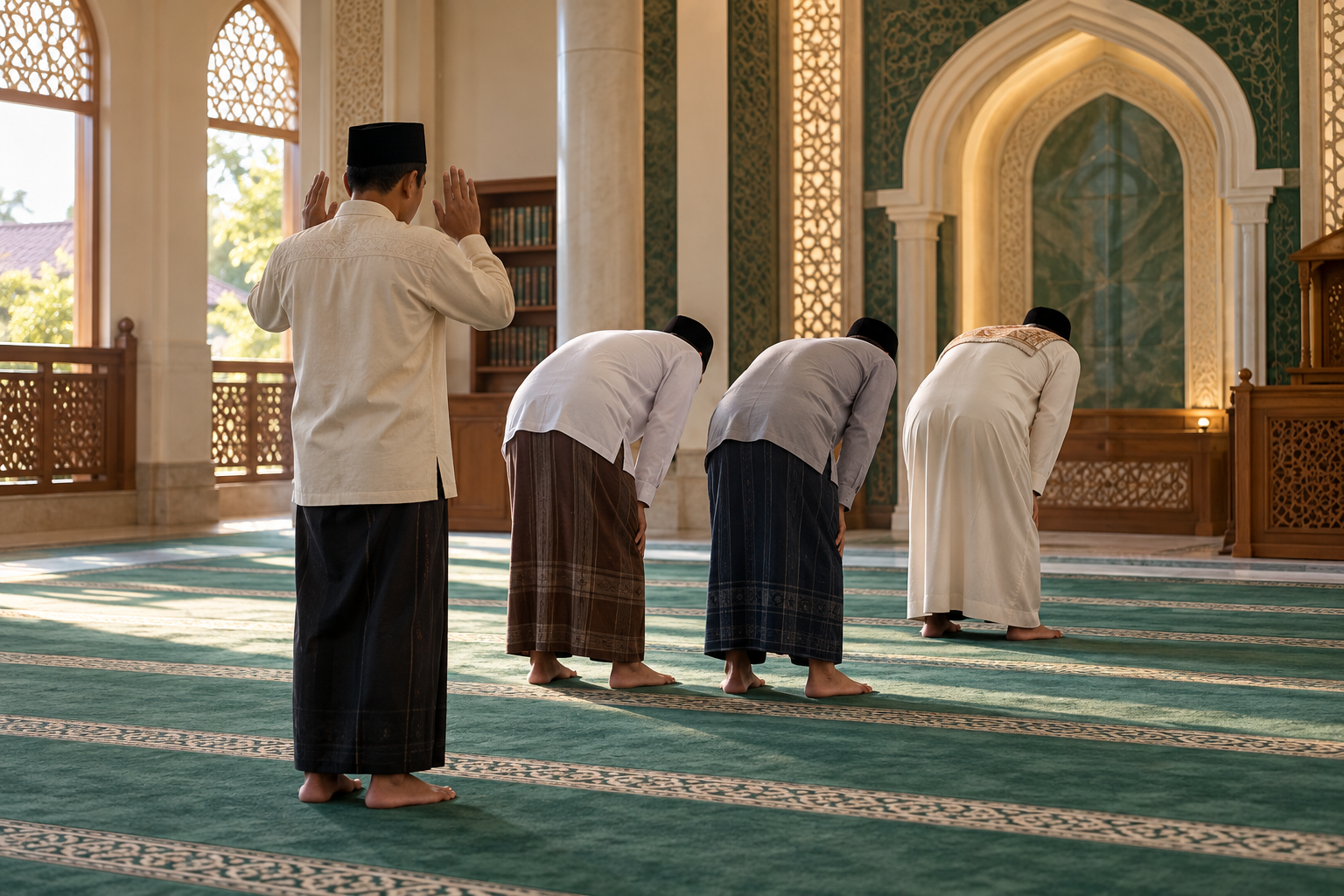 Makmum Masbuk Saat Imam Rukuk, Apakah Mendapat Satu Rakaat?