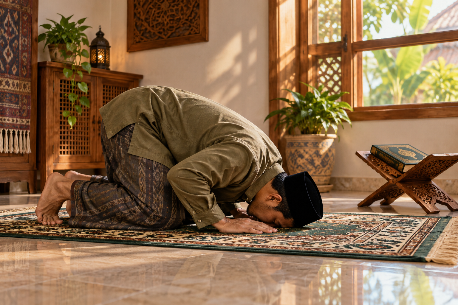 Tata Cara Sujud Tilawah di Dalam dan di Luar Sholat, Lengkap dengan Bacaannya