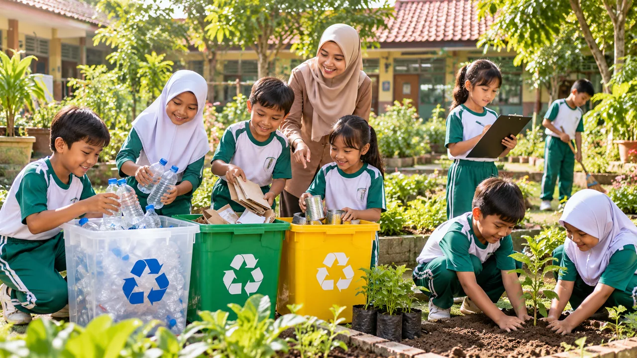 Contoh Kegiatan Kokurikuler Bertema Lingkungan untuk SD: Tujuan, Langkah, dan Asesmen