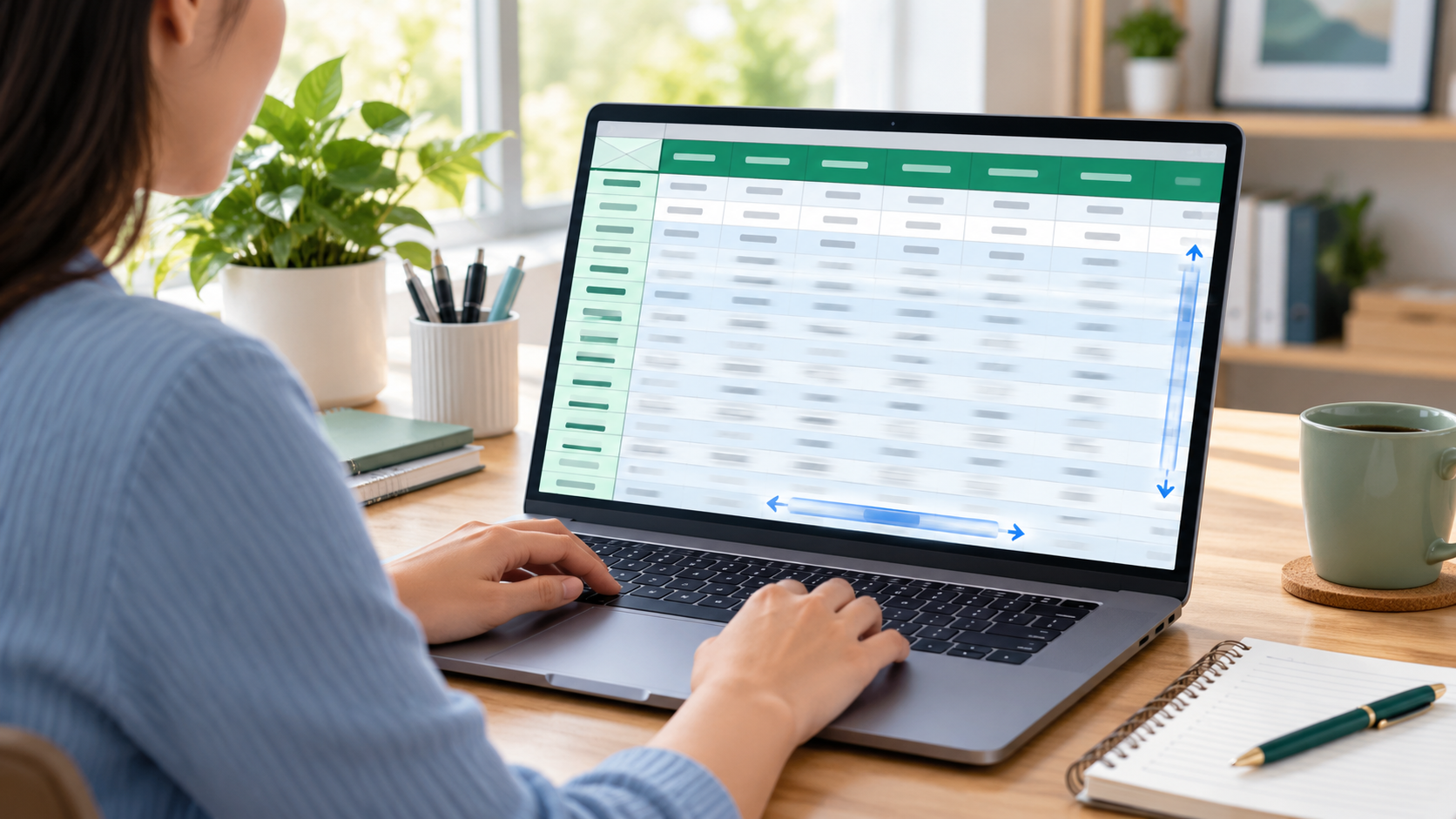 Cara Freeze Panes di Excel agar Baris Judul Tetap Terlihat Saat Scroll