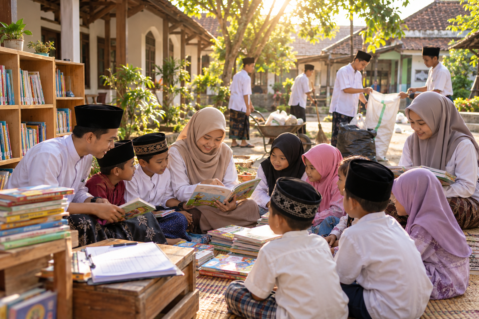 Menjelang Hari Santri 2026: Ide Kegiatan Pesantren yang Memadukan Literasi dan Pengabdian Sosial