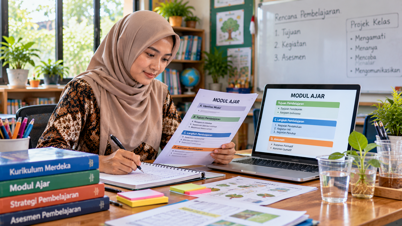 Cara Menyusun Modul Ajar: Komponen, Langkah, dan Contoh Format