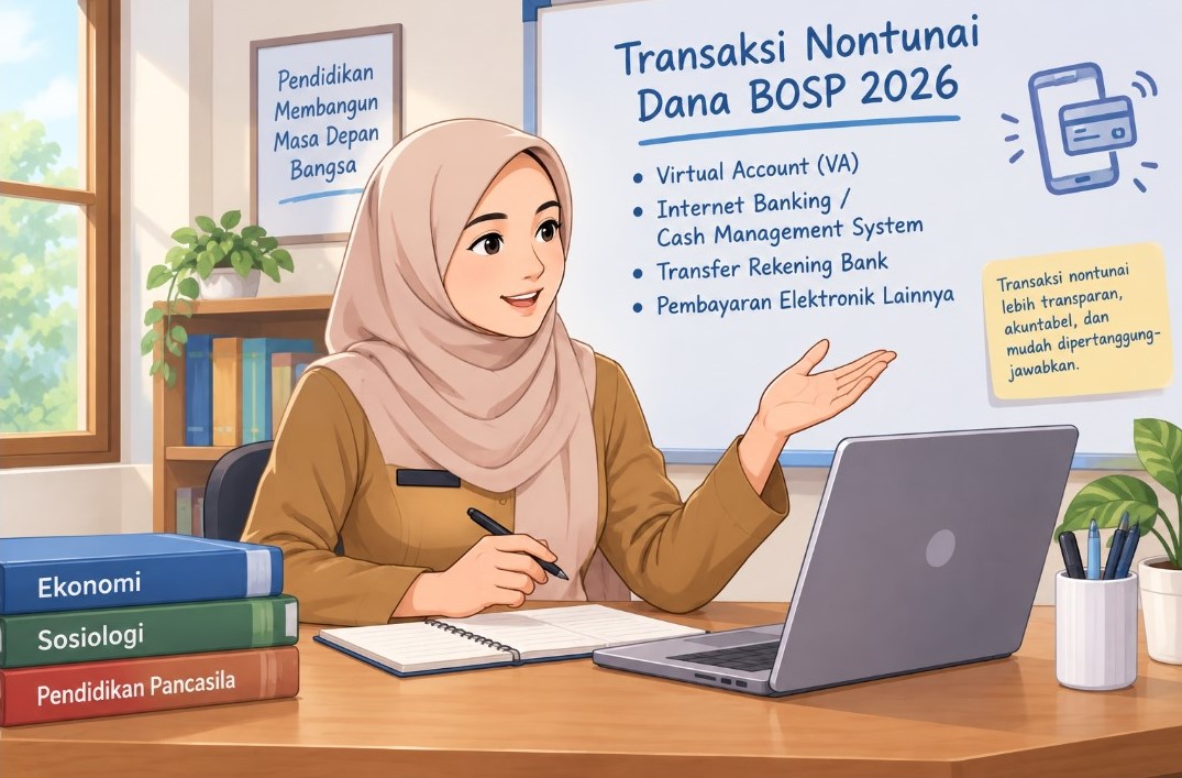 Dana BOSP 2026 di Kabupaten Cirebon Wajib Nontunai, Ini Aturan dan Pengecualiannya