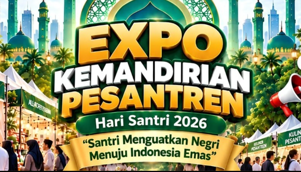 Expo Kemandirian Pesantren 2026 Digelar 26–30 Oktober, Ini Lokasi dan Rangkaian Acaranya