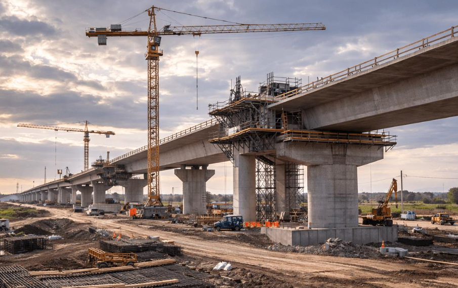 Pembangunan Jembatan Cilogog Indramayu Kembali Berlanjut, Ditargetkan Rampung Desember 2026