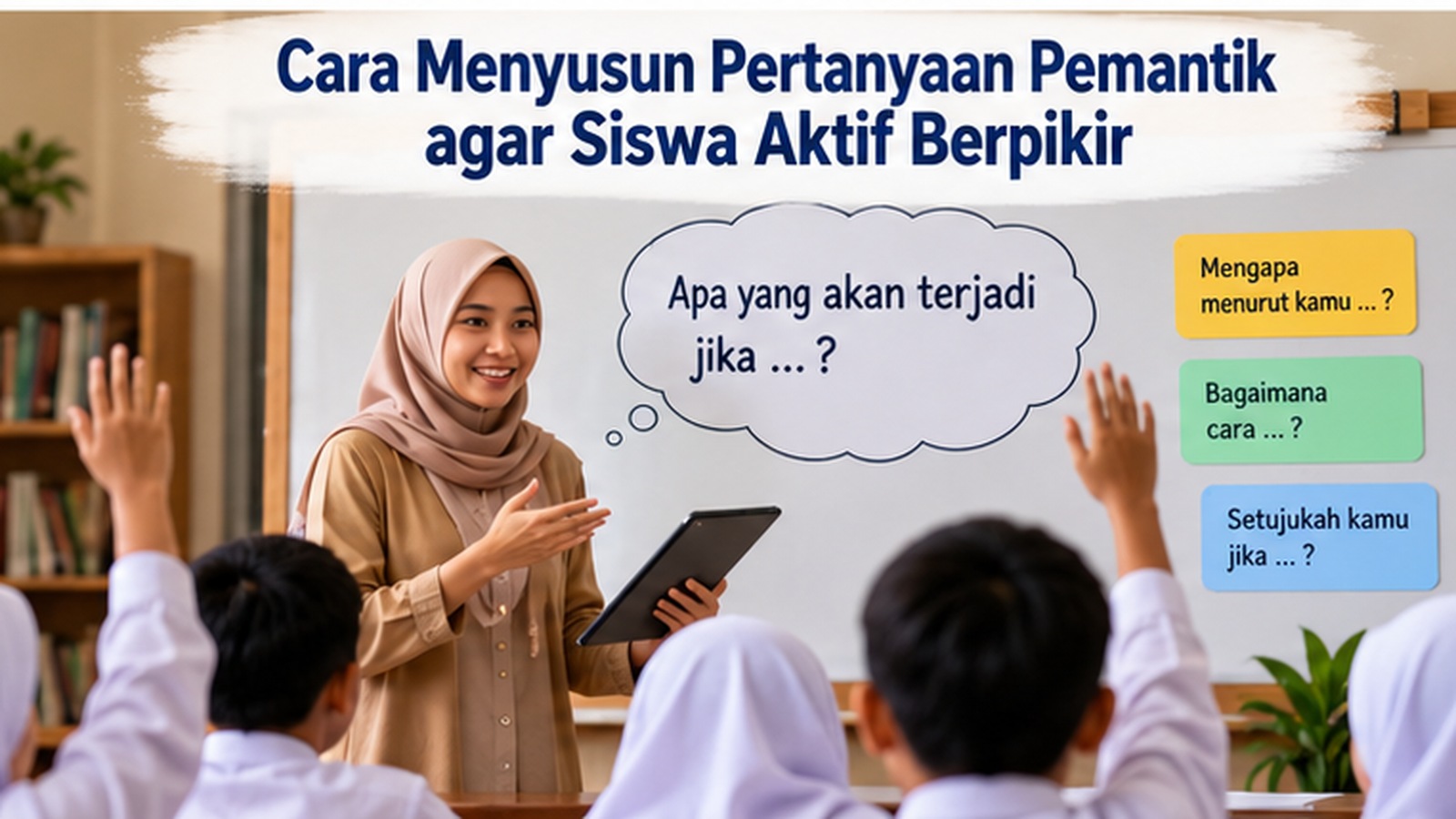 Cara Menyusun Pertanyaan Pemantik agar Siswa Aktif Berpikir sejak Awal Pelajaran