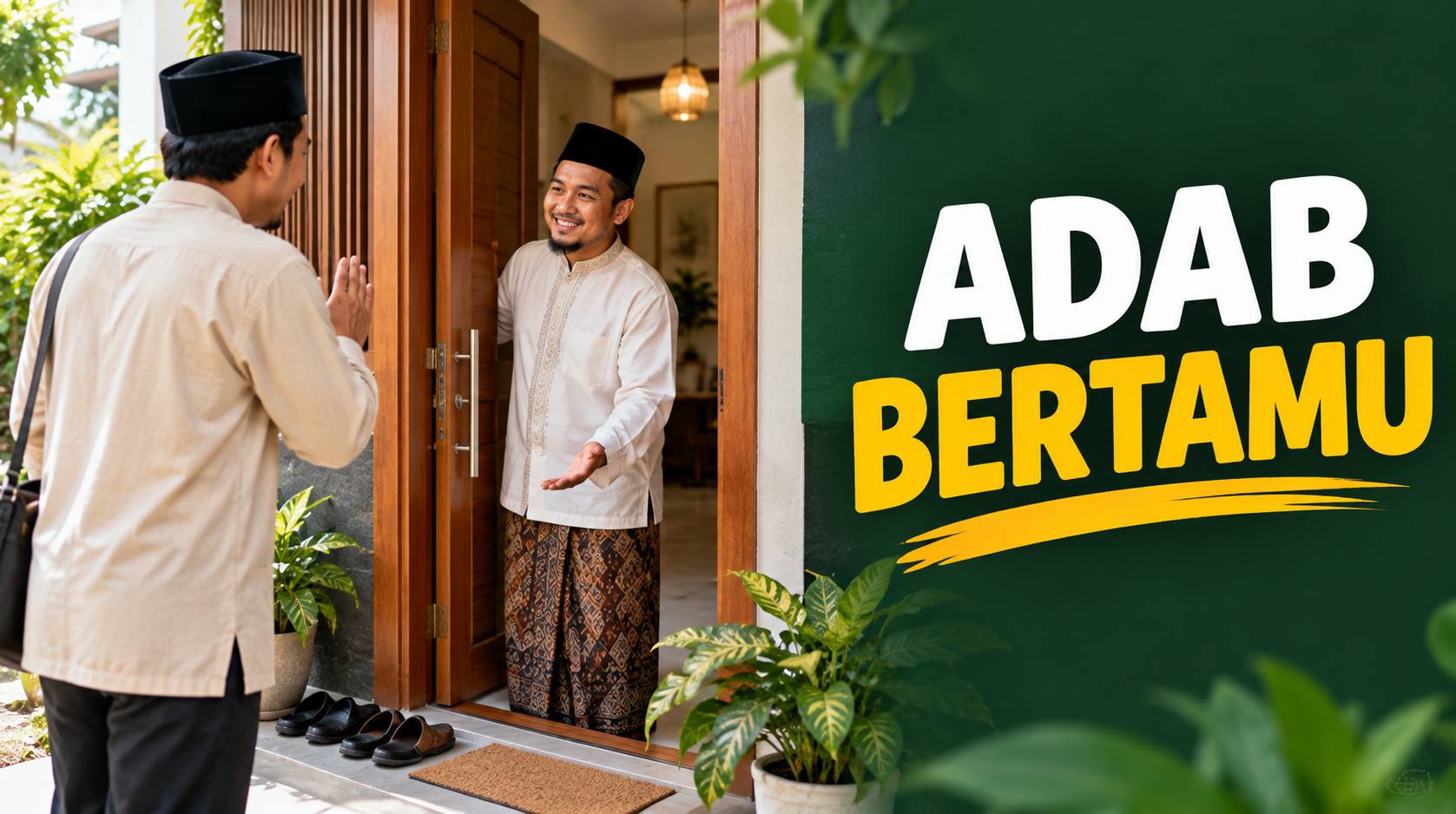 Adab Bertamu dalam Islam: Meminta Izin, Memilih Waktu, dan Menghormati Tuan Rumah