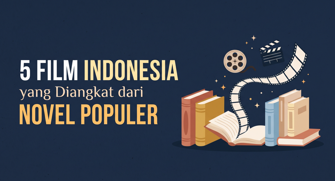 5 Film Indonesia yang Diangkat dari Novel Populer