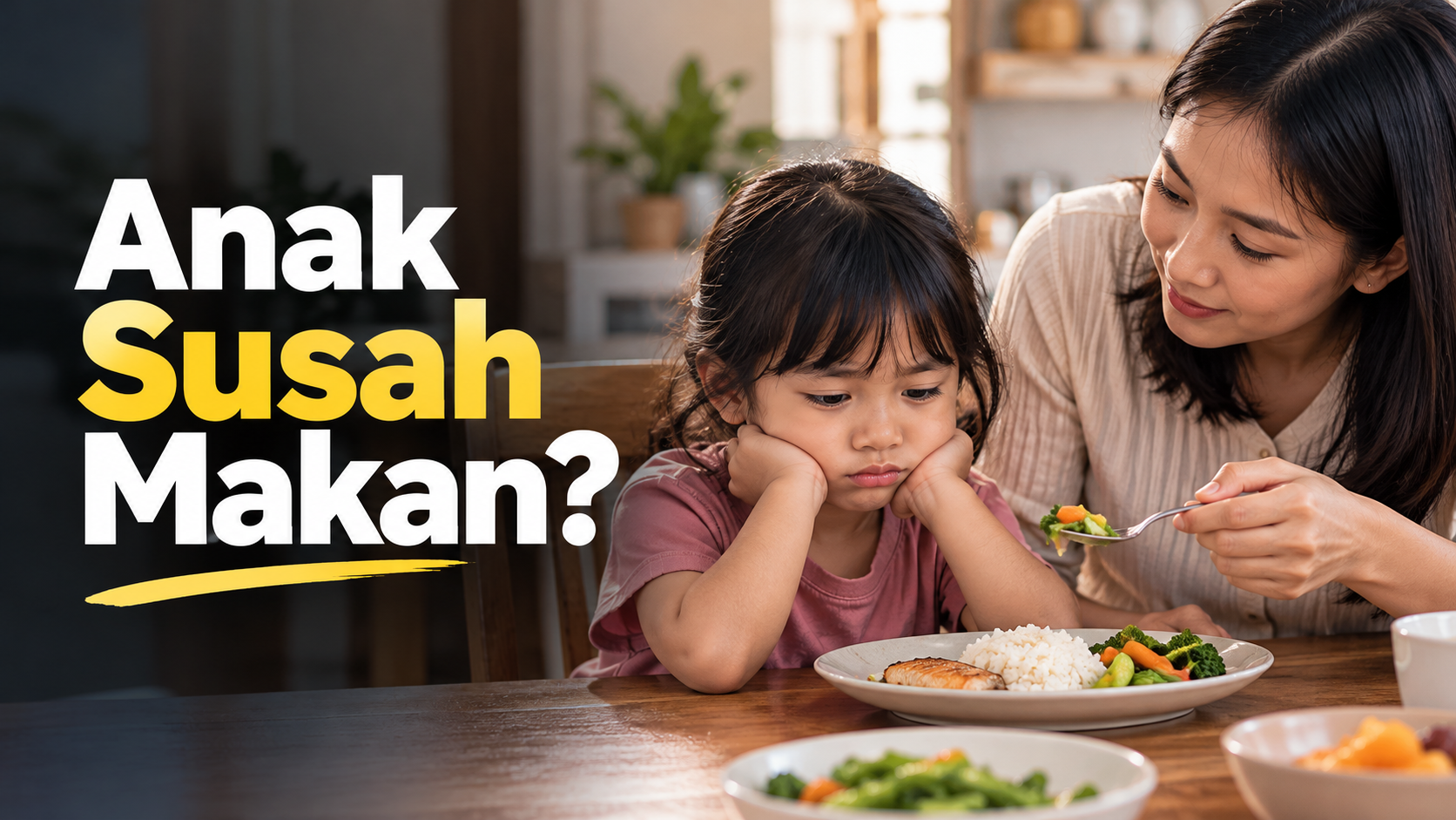 Anak Susah Makan dan Sering Menolak Lauk? Cara Mendampingi tanpa Memaksa