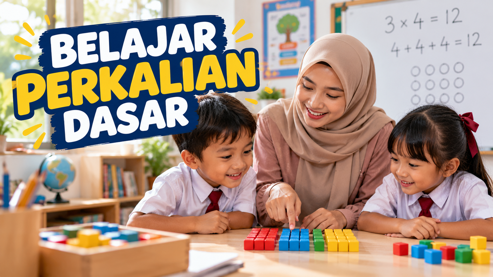 Cara Mengajarkan Perkalian Dasar kepada Anak SD, Lengkap dengan Contoh Penjumlahan Berulang