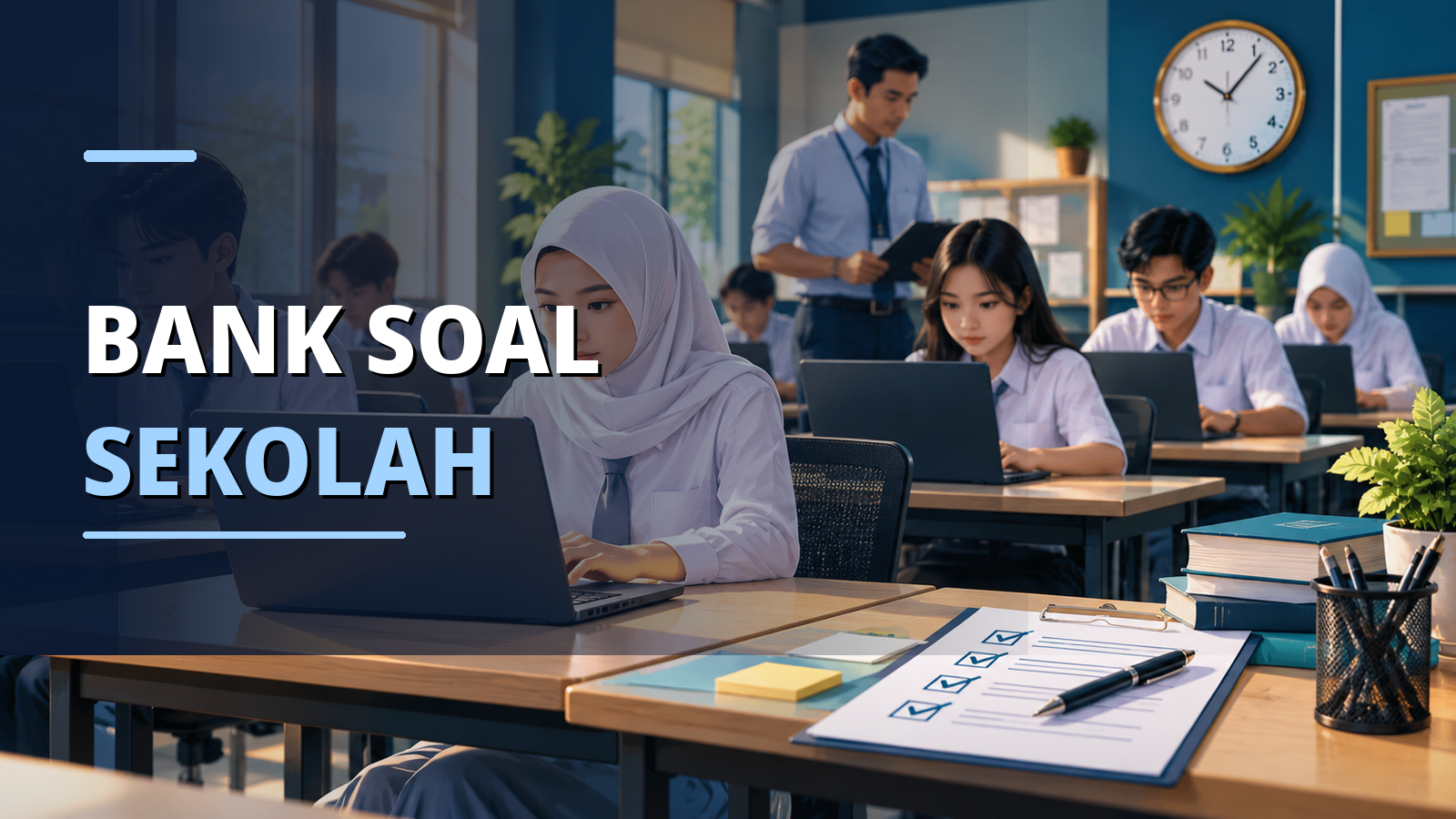 Cara Membuat Bank Soal Sekolah agar Soal Mudah Dicari dan Tidak Berulang