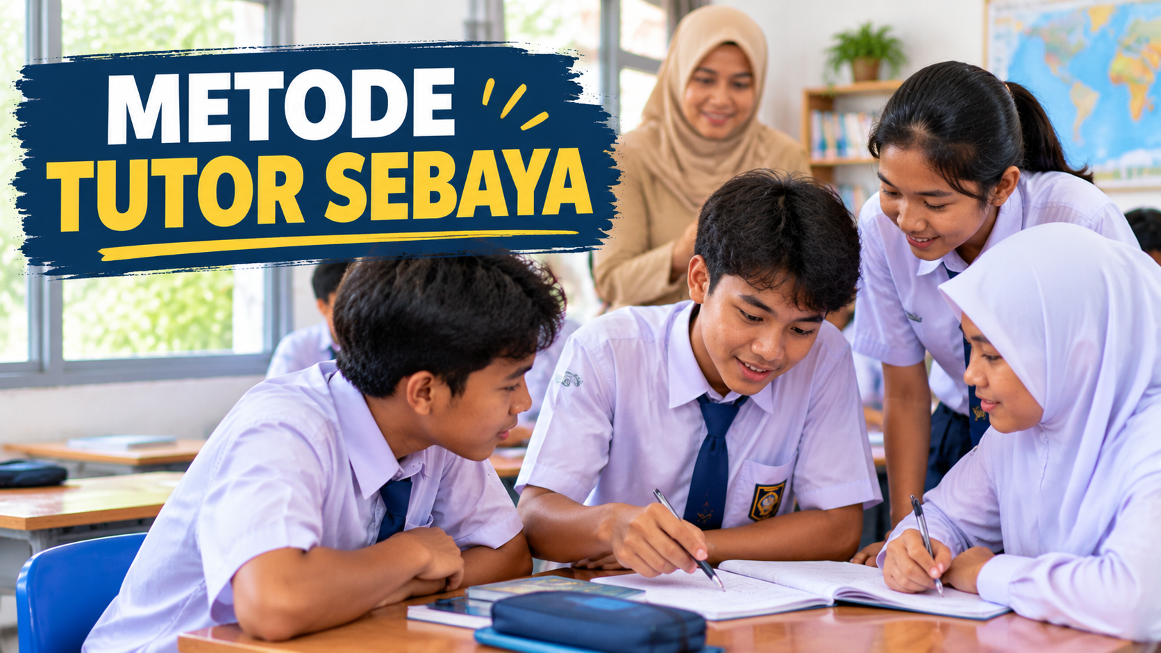 Metode Tutor Sebaya di Kelas: Cara Membantu Siswa yang Tertinggal Pelajaran